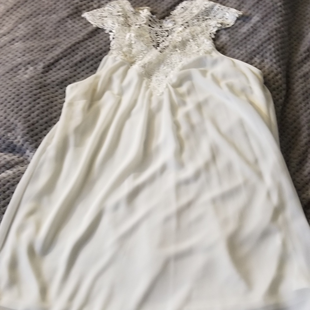 White dress